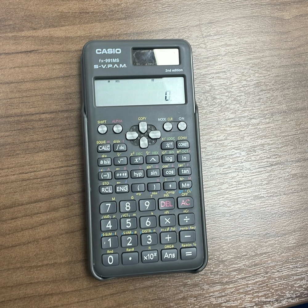CASIO fx-991ms second edition